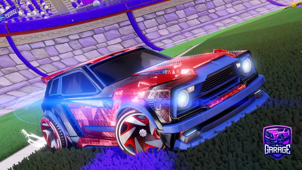 A Rocket League car design from ShontigraKavanett