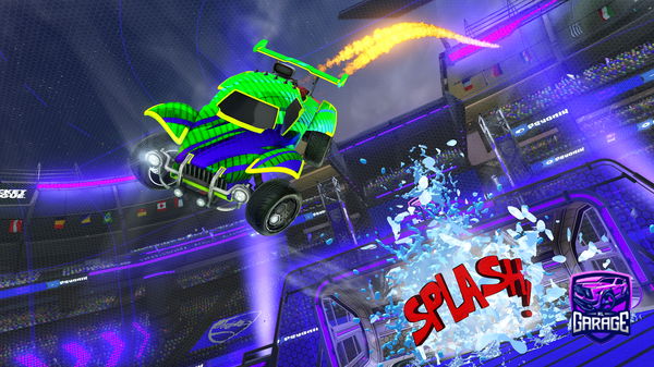 A Rocket League car design from Jynx-09