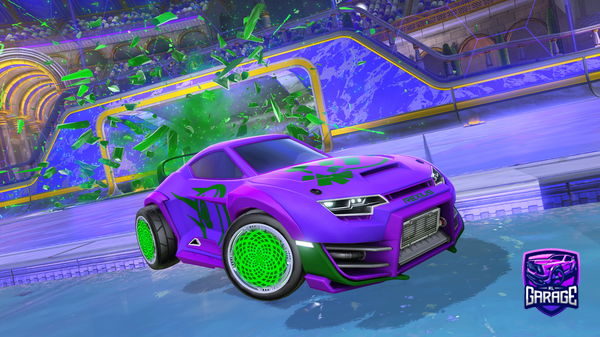 A Rocket League car design from Rippingrayman