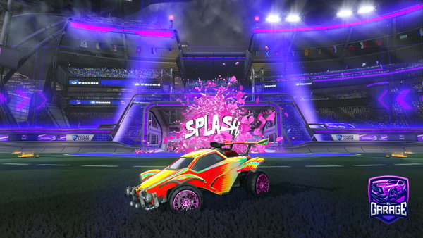 A Rocket League car design from oRamey