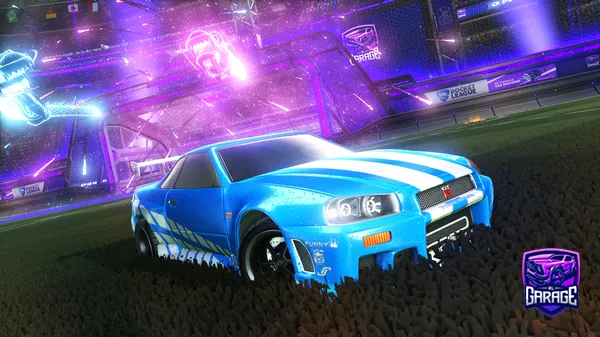 A Rocket League car design from LazyActivity3276