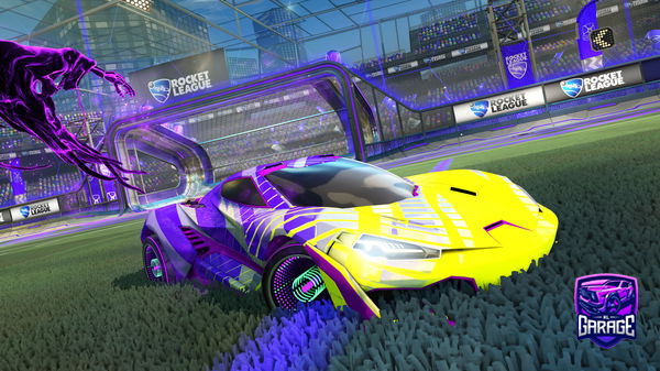 A Rocket League car design from Ayadsuper