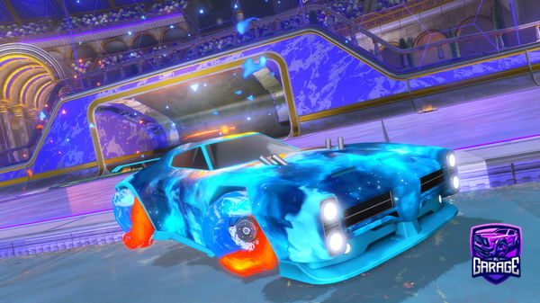 A Rocket League car design from Nkell123