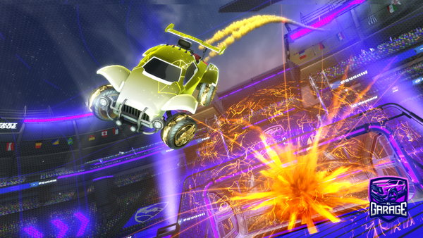 A Rocket League car design from jorge07