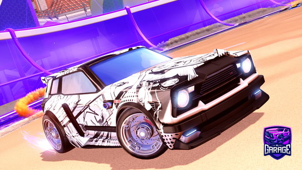 A Rocket League car design from rlgaragewardenboi