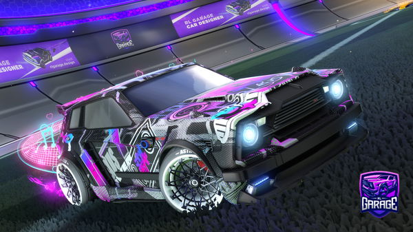 A Rocket League car design from JamesKenway91