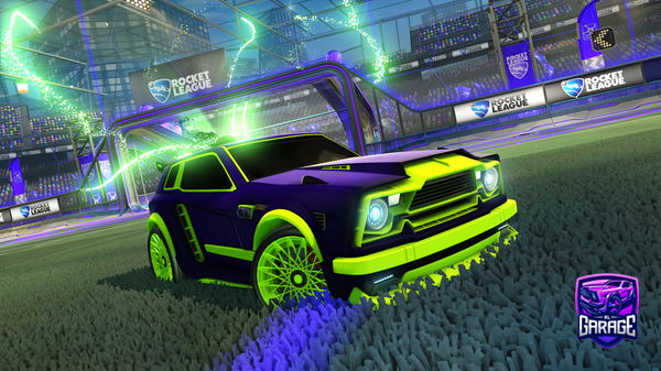 A Rocket League car design from fredde_83