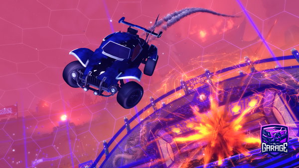 A Rocket League car design from Djcosmo