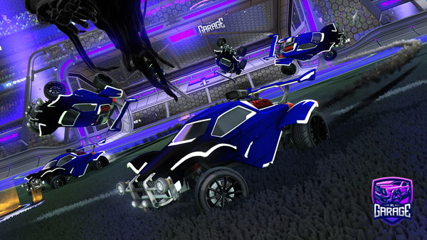 A Rocket League car design from Toki_RL