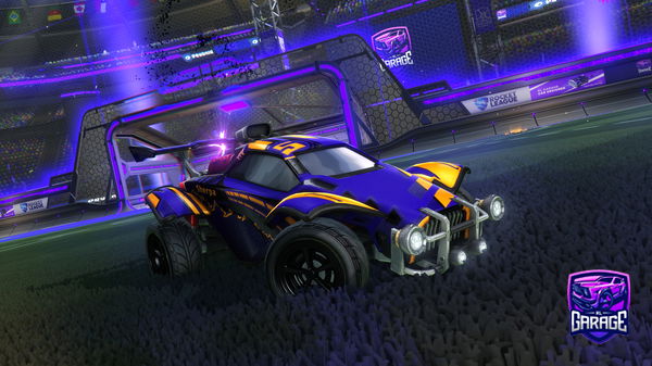 A Rocket League car design from Dqdo