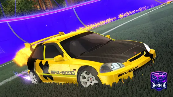 A Rocket League car design from Fedora_Owl