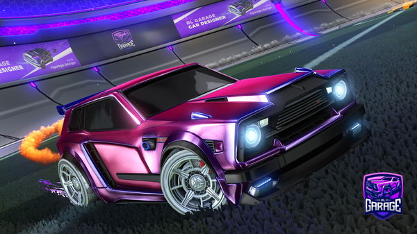 A Rocket League car design from An1on1