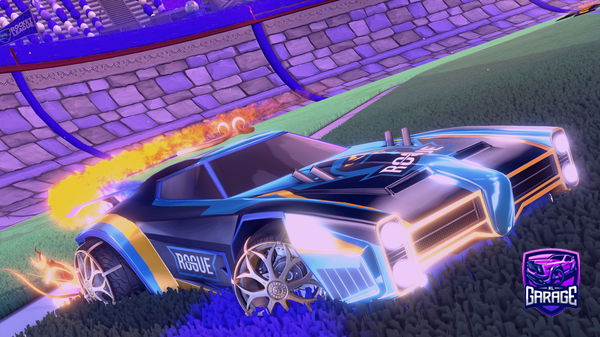 A Rocket League car design from P4BL0SK1_27