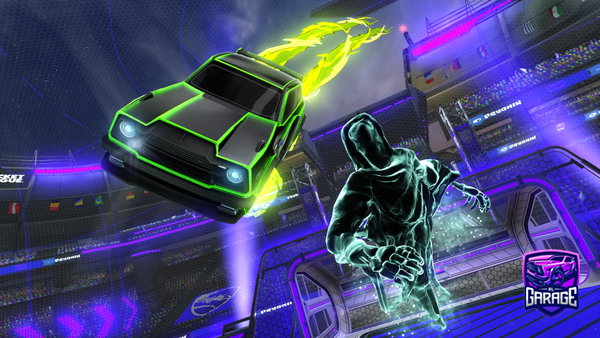 A Rocket League car design from SecretlyJay