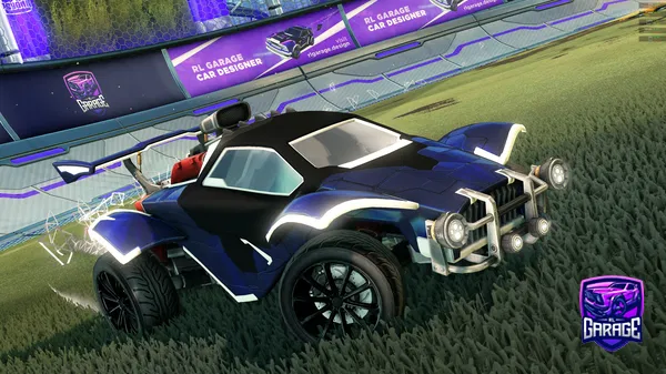 A Rocket League car design from themasonator876