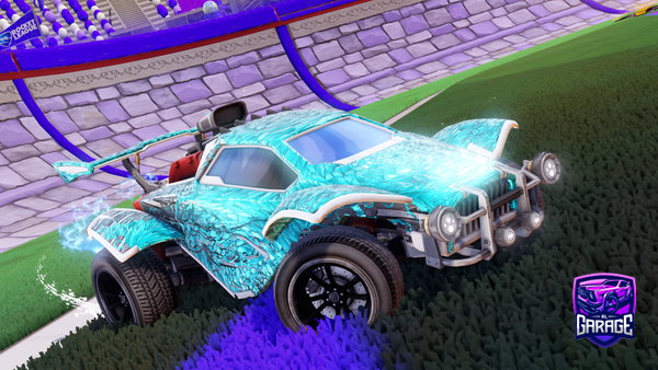 A Rocket League car design from Shadowfadez
