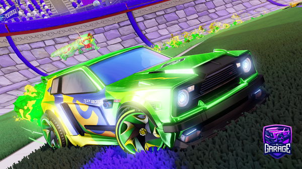 A Rocket League car design from Pu-Tang