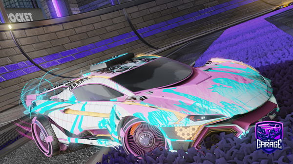 A Rocket League car design from irosario78