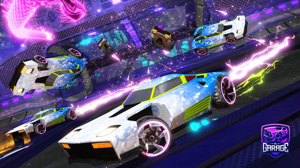 A Rocket League car design from GlacierEle