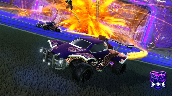 A Rocket League car design from Caillou_894