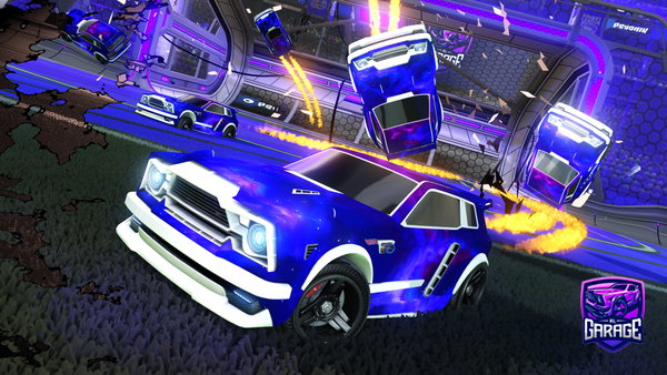 A Rocket League car design from BAZOOKA133