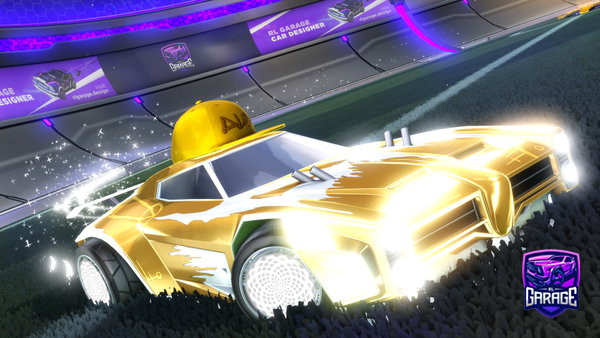 A Rocket League car design from Yellowix_03