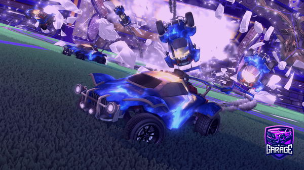 A Rocket League car design from Saiyzen999