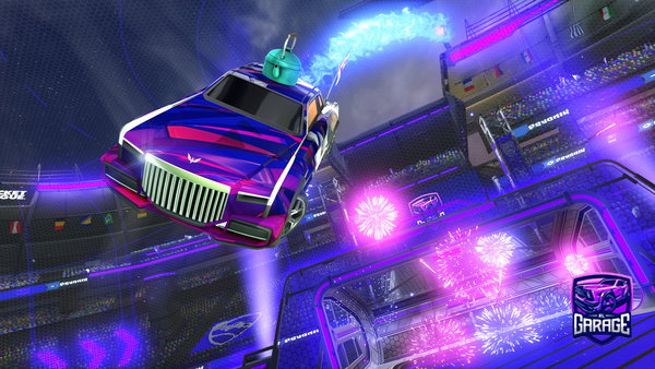 A Rocket League car design from Amazingalfie