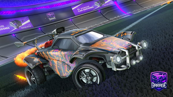 A Rocket League car design from onyXD_