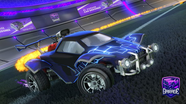 A Rocket League car design from Etfooty