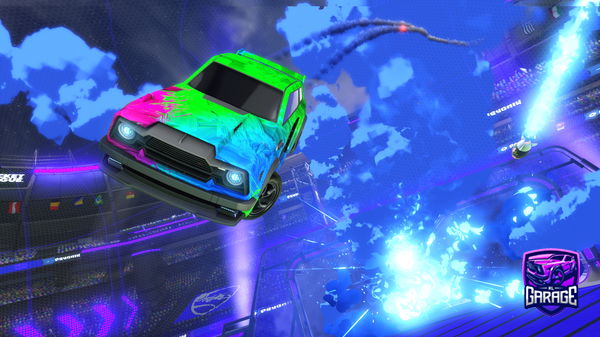 A Rocket League car design from Norwth