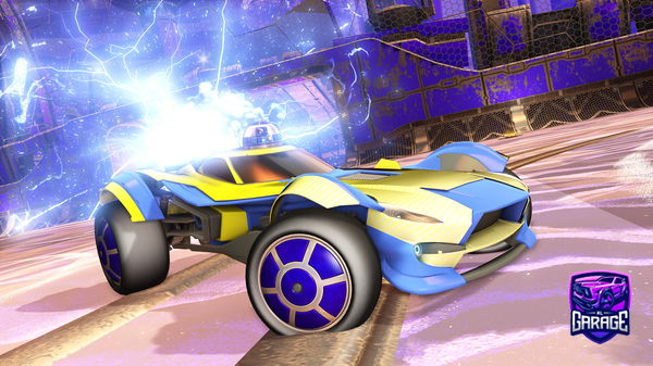 A Rocket League car design from LivePencil95