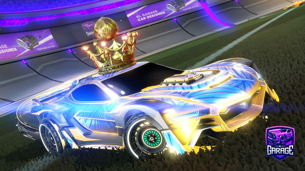 A Rocket League car design from kylecoolandnice1234