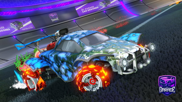 A Rocket League car design from Bosstrong1323