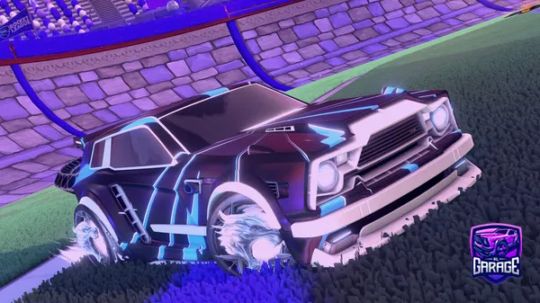 A Rocket League car design from CyberRodrigo