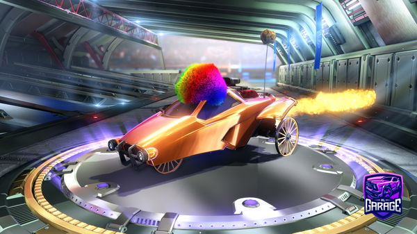 A Rocket League car design from 4DIEGO4