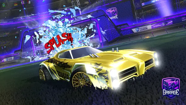A Rocket League car design from AceLlamaCastor