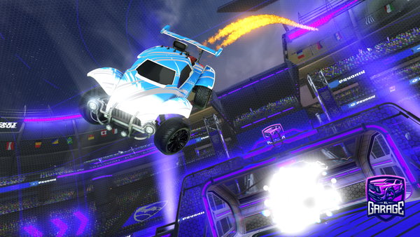 A Rocket League car design from Baderssl