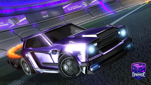 A Rocket League car design from Bighe_d