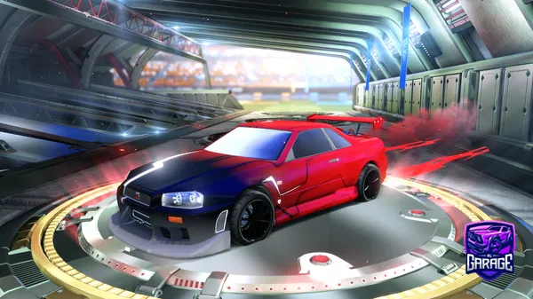 A Rocket League car design from ARZ17RD