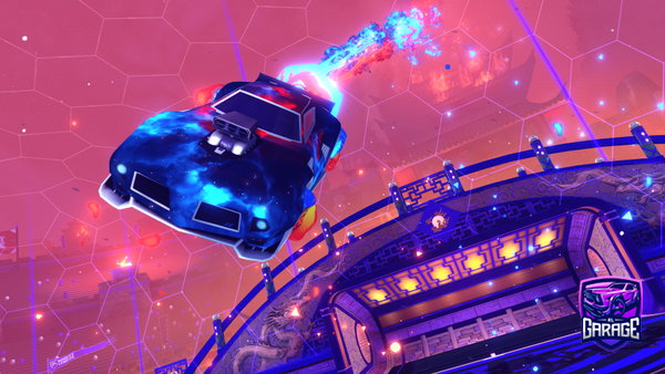A Rocket League car design from z-i-q