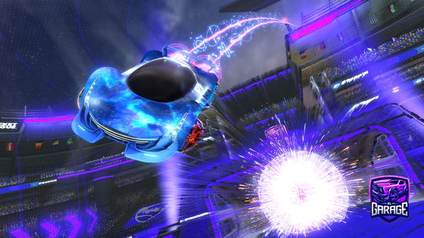 A Rocket League car design from Rocketcam223