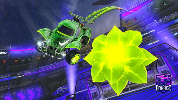 A Rocket League car design from xEMIRUJx