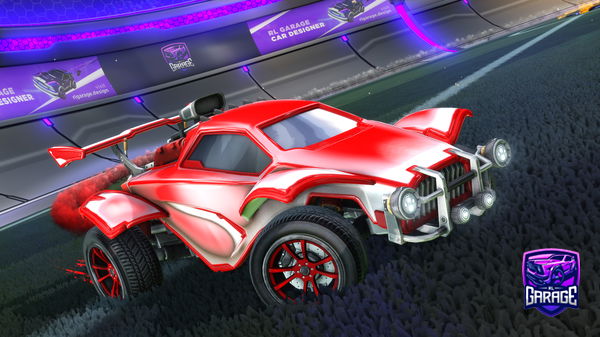 A Rocket League car design from SKYZYMusty