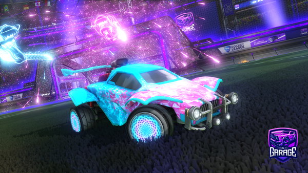 A Rocket League car design from IlVIBanana