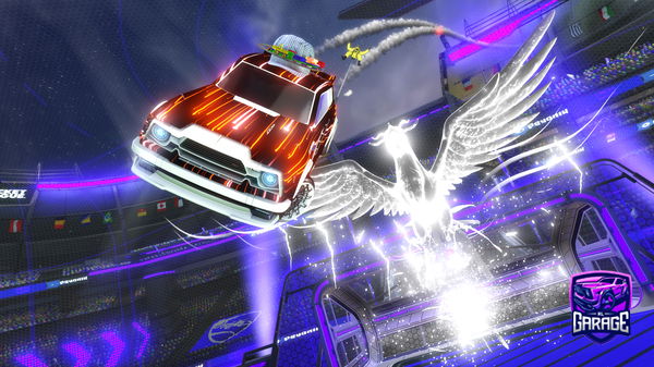 A Rocket League car design from FairTrade2715