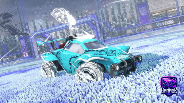 A Rocket League car design from Deldrachen