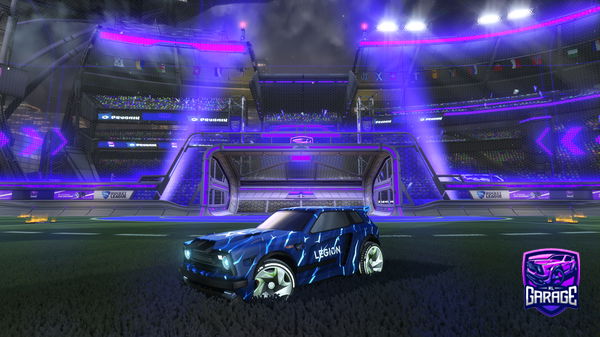 A Rocket League car design from StuckInTheTrip