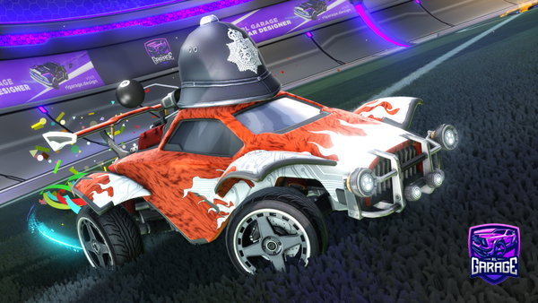 A Rocket League car design from da799rio