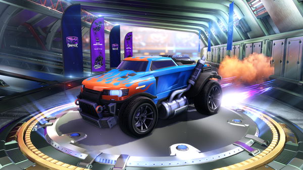 A Rocket League car design from d2yousefz1